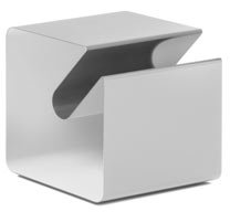 V44 table de chevet / table d'appoint - métallisé ou nacré