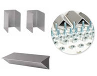 clips, tablette, visserie