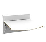 strapontin Twist, mélaminé blanc