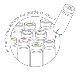 2. ranger vos pots à épices dans un tiroir, une boite ou dans le placard