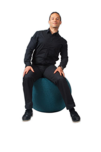 siège ballon Vluv : exercices de base pour une assise dynamique