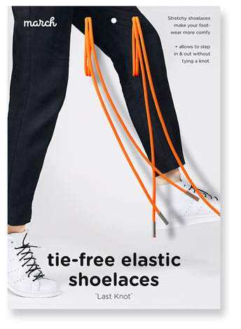 lacets élastiques March - comment ça marche