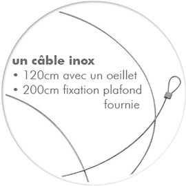 Parfois, un produit est utile, pratique, beau et simple : c'est le cas de l'accroche serviette aimanté et suspendu par cable inox